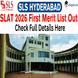 SLS Hyderabad SLAT 2026 First Merit List Out for 5-Year Integrated Law Programmes; Admissions Open Till February 23